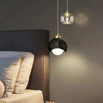 DuoLustra- Crystal Long Adjustable Hanging Light