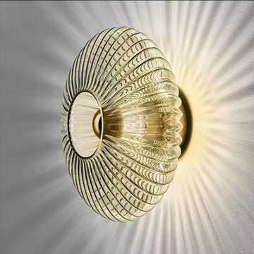 HaloVive - Glass Mounted Indoor Wall Light