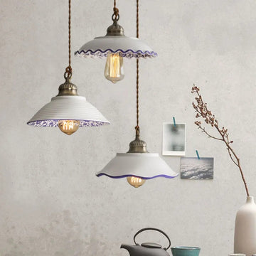 LumiCerami - Nordic Pendant Ceiling Light Ceramic Shades