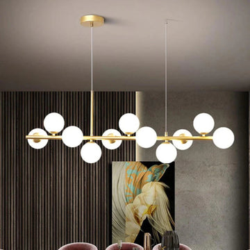 LumiGlobe – Branch Glass Bubble Chandelier Lights