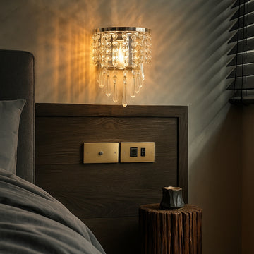 RadiantFalls - Modern Crystal Wall Light Fixture