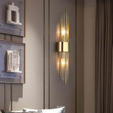 SereniLight - Contemporary Crystal LED Wall Sconce