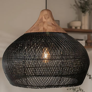 BambooWeave - Rattan Pendant Ceiling Light