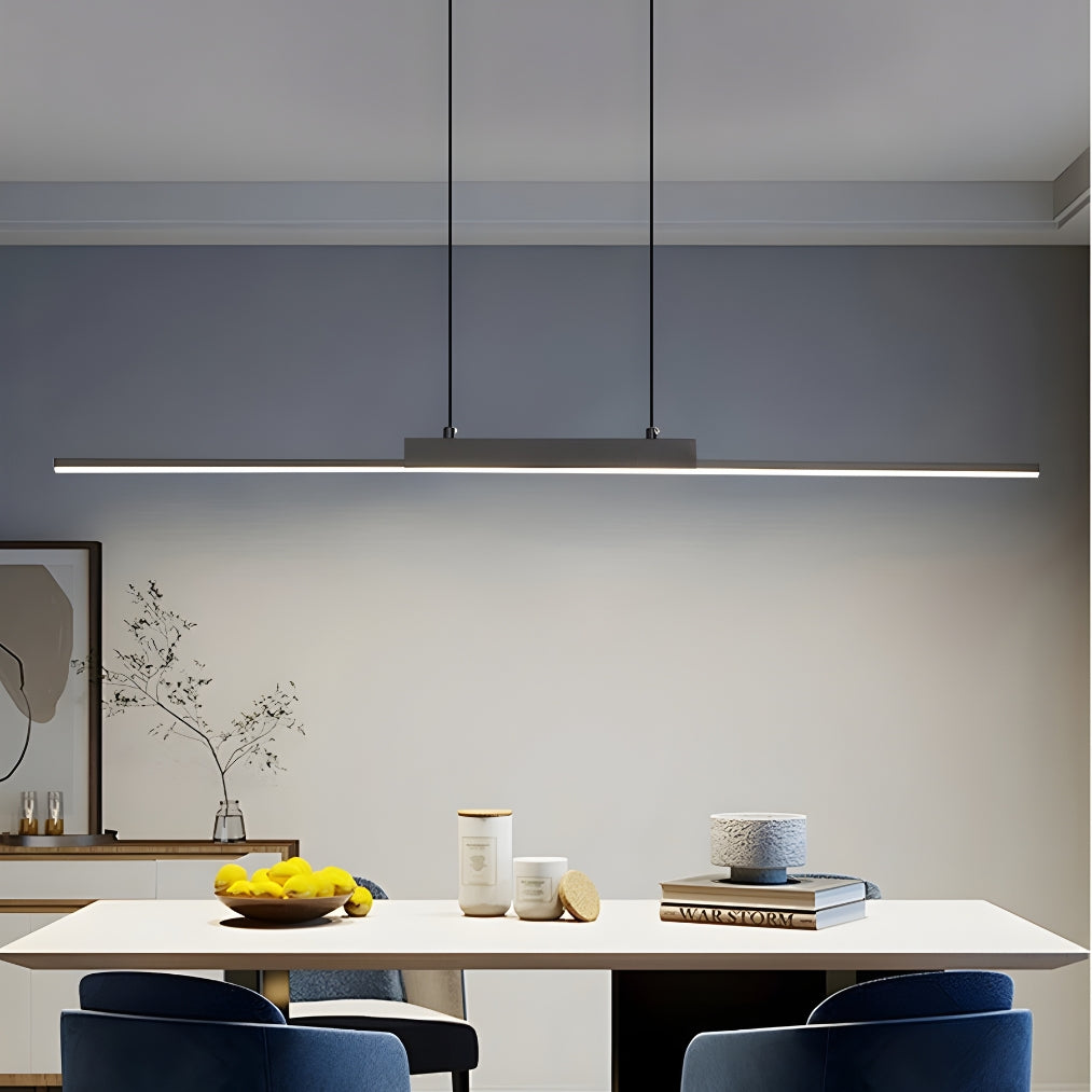 BrillEdge – Modern Linear LED Pendant Light