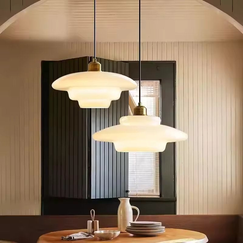 CelestiaLuma – Contemporary Glass Pendant Light