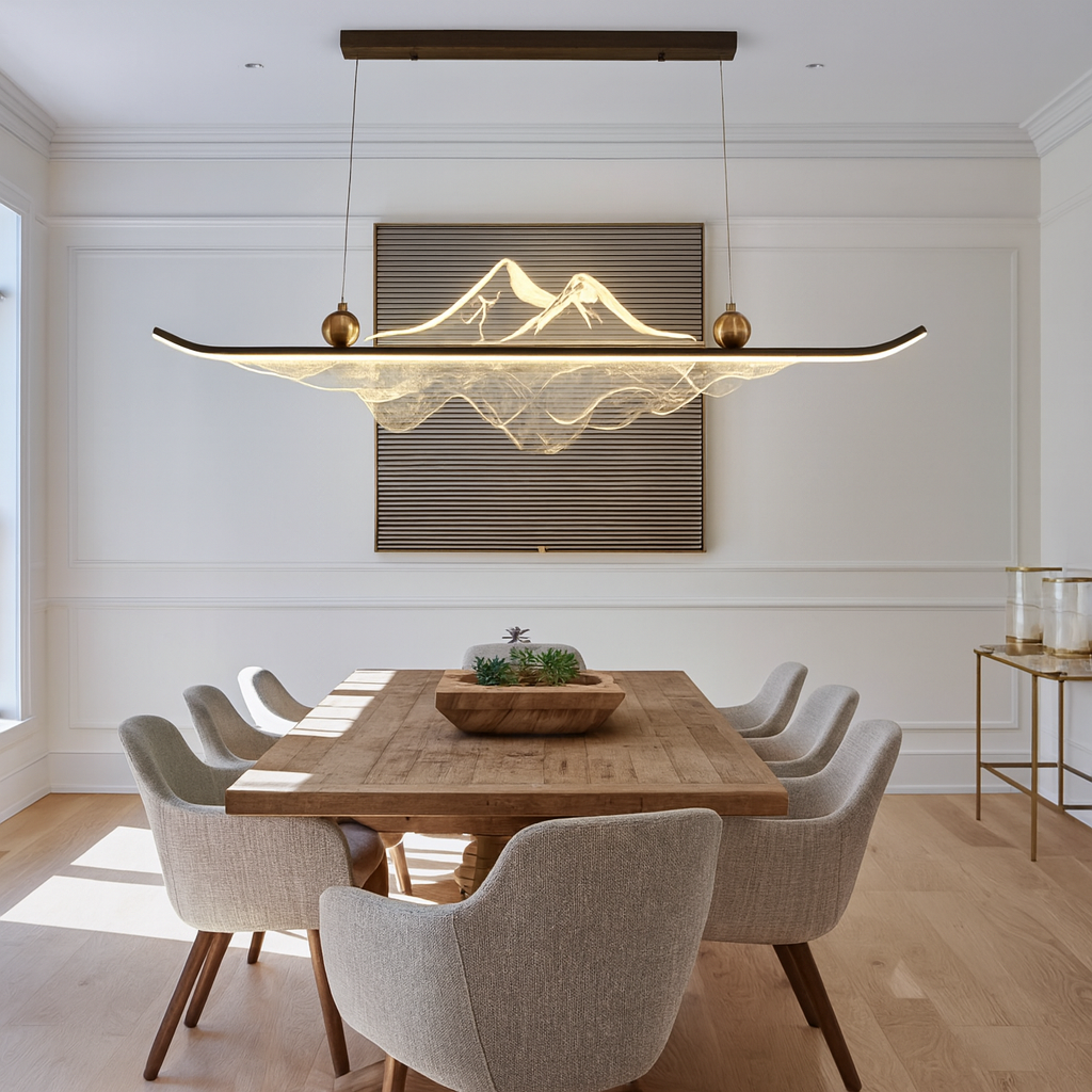 MountainLumi - Modern LED Island Pendant Light