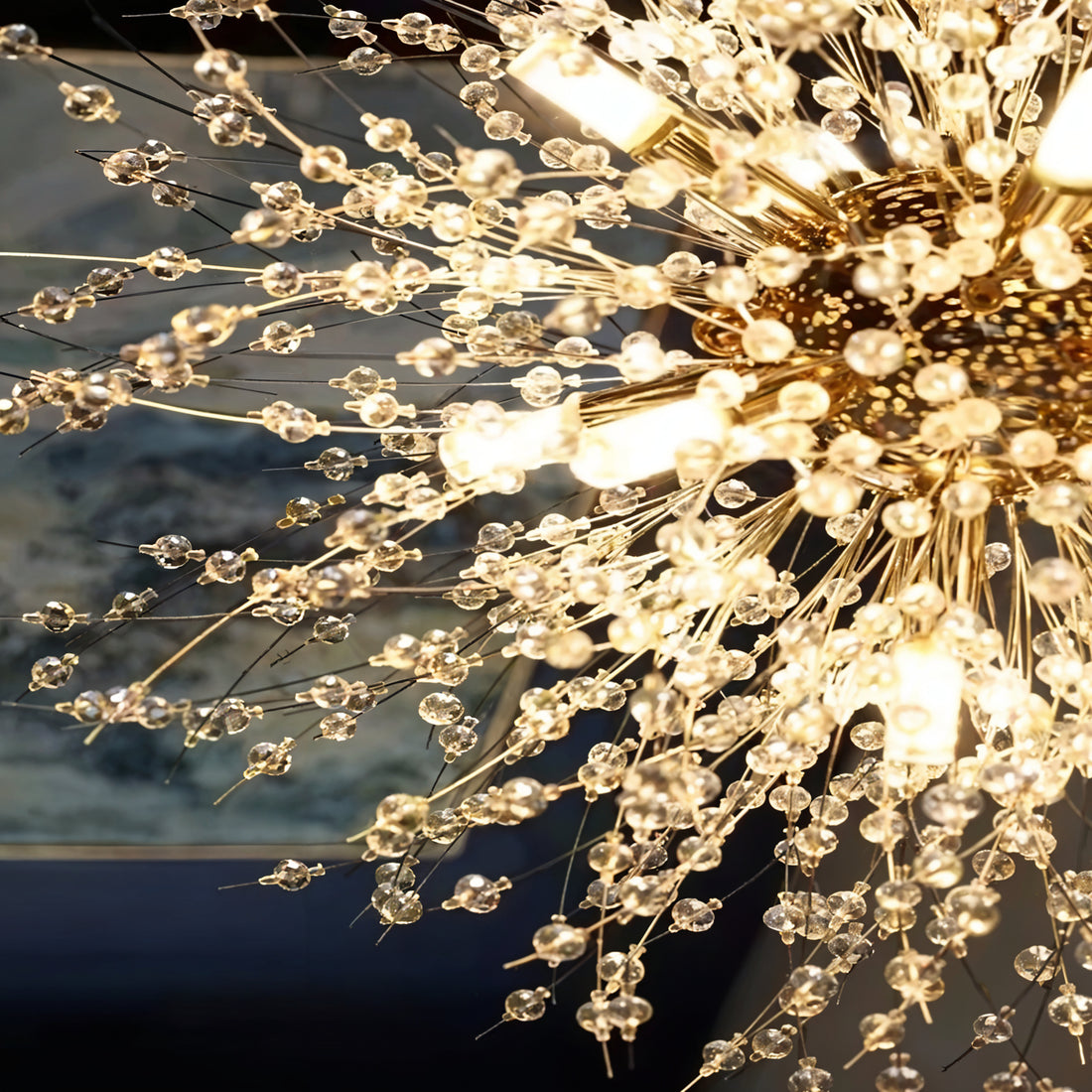 CrystalBurst - Chandelier LED Ceiling Light