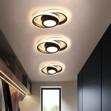 DualHalo - Flush Mount Ring LED Ceiling Light
