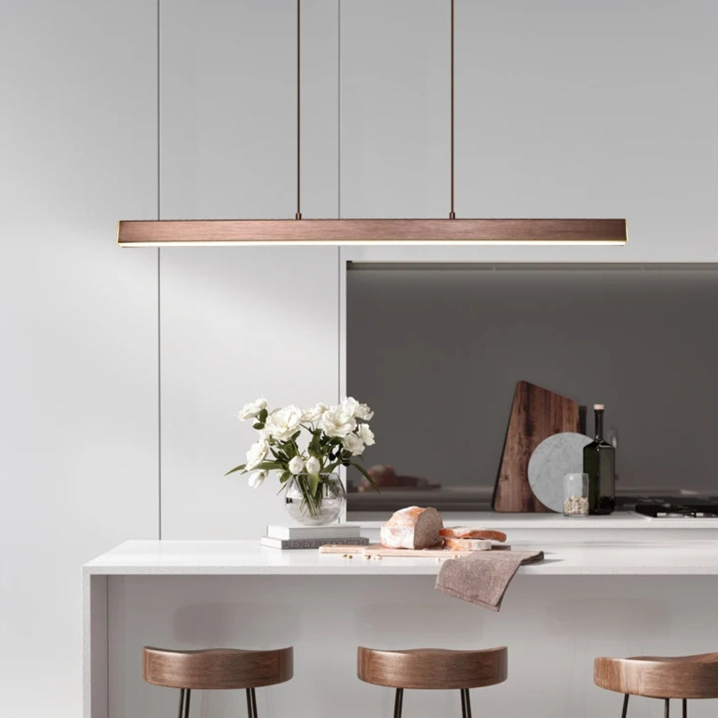 ElaraLine – Modern Linear Island Chandelier Pendant Light