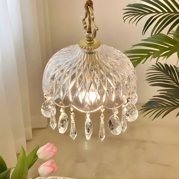 EternaCrystal – Vintage Crystal Copper Pendant Light