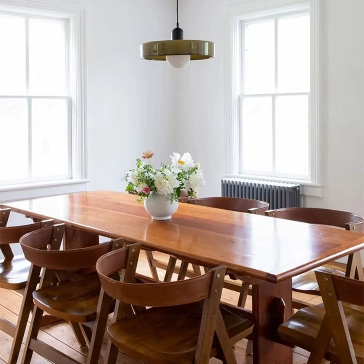 Glohaus - Amber Glass Pendant Ceiling Light