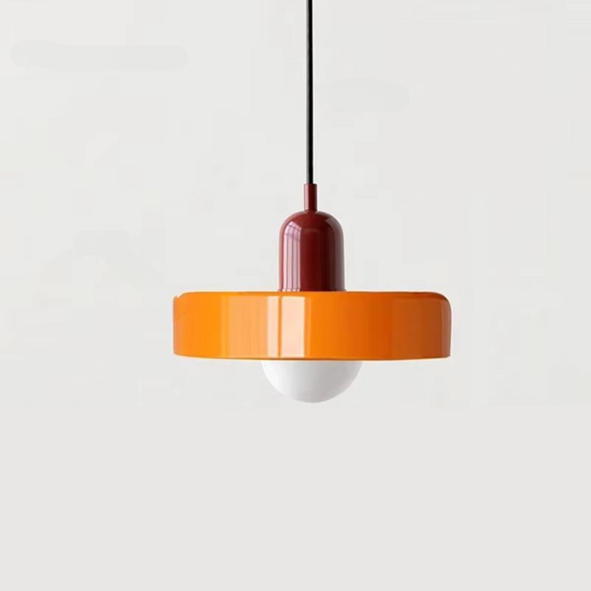 Glohaus - Amber Glass Pendant Ceiling Light