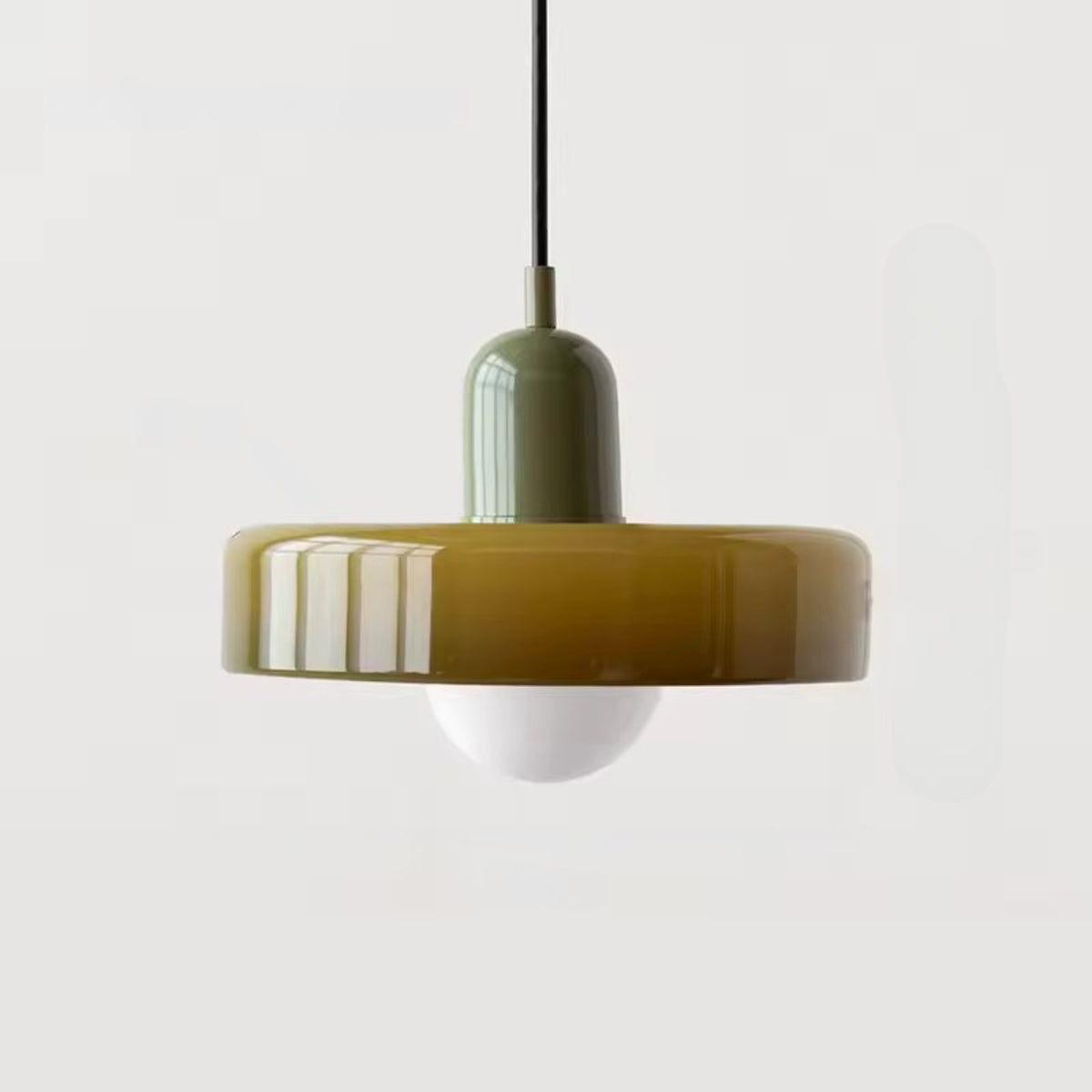 Glohaus - Amber Glass Pendant Ceiling Light
