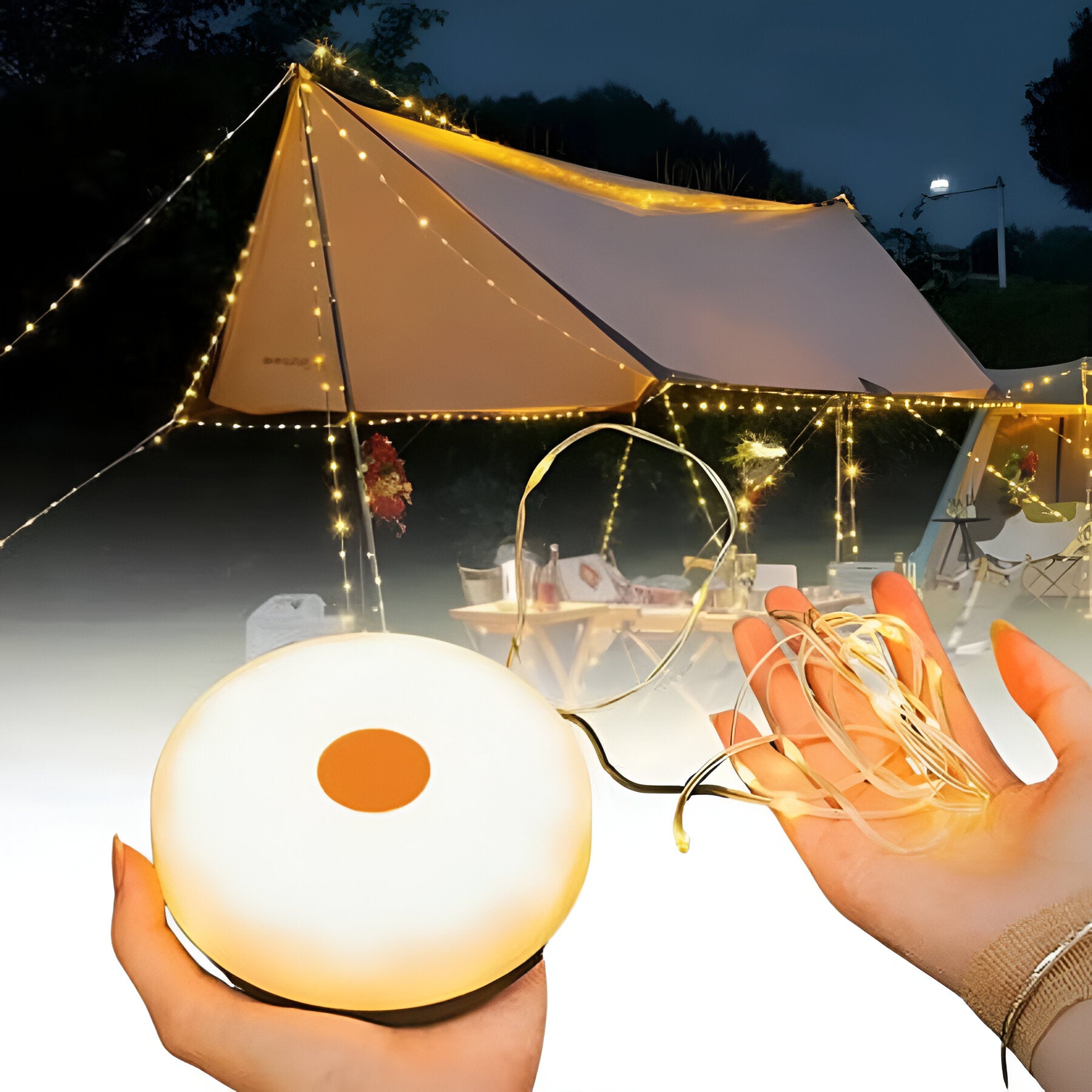 GlowCamp - Outdoor LED Lamp Strips