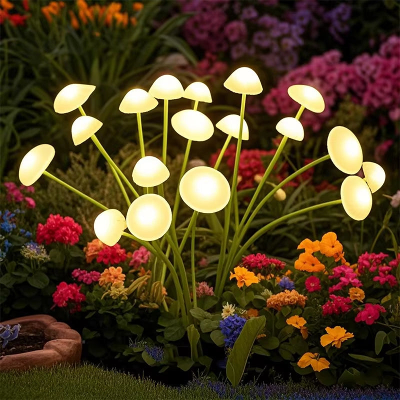 GlowShroom – Waterproof LED Solar Garden Lights