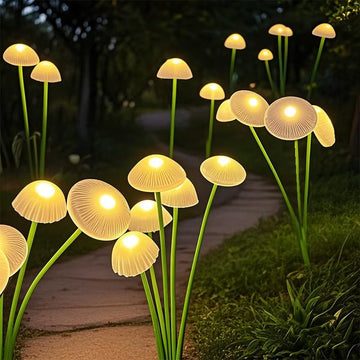 GlowShroom – Waterproof LED Solar Garden Lights