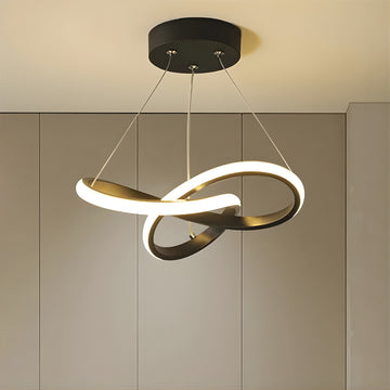 InfinityLuma - Modern Woven LED Pendant Light