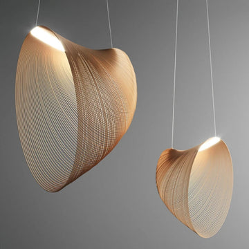 LineaWood – Nordic Wooden Pendant Ceiling Light