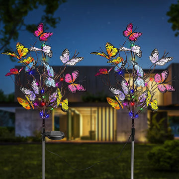 LumaFlare - Butterfly Solar Power Outdoor Garden Lights