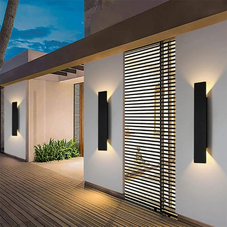 LumaVert Up & Down LED Outdoor Wall Light – IP65 Waterproof