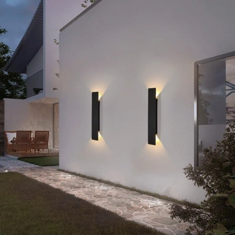 LumaVert Up & Down LED Outdoor Wall Light – IP65 Waterproof