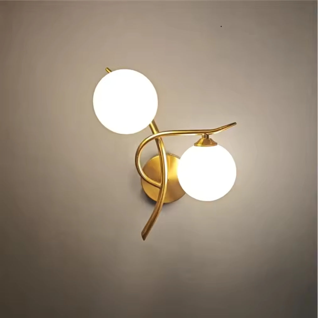 LumiOrb – Nordic Glass Wall Sconce Light