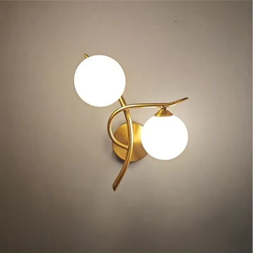 LumiOrb – Nordic Glass Wall Sconce Light