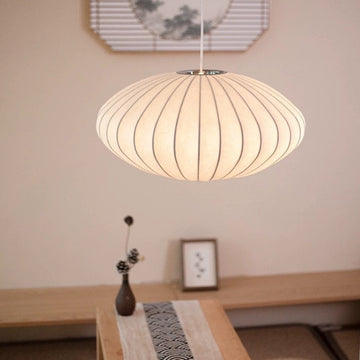 LumiShell – Japandi Ceiling Pendant Light