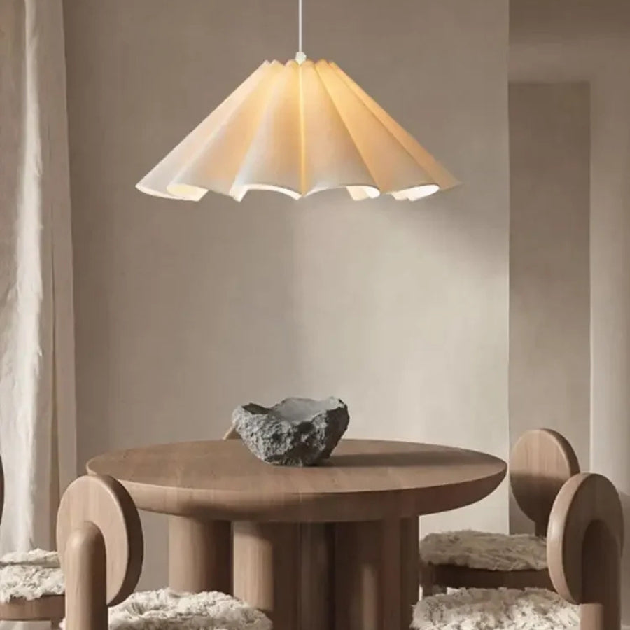 LumiWave – Modern Flower Fabric Pendant Light