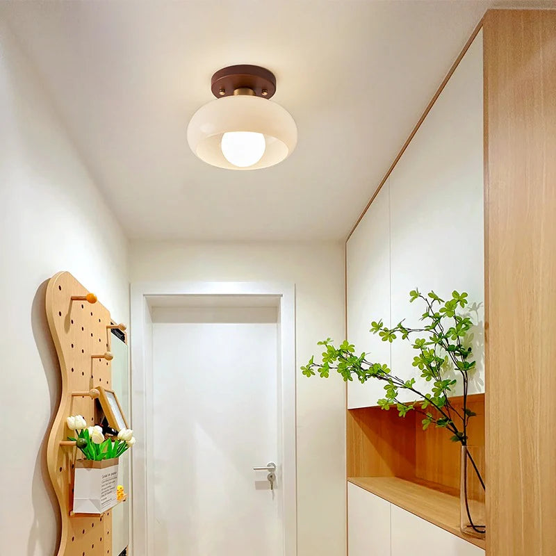 LumoDome – Vintage Domed Glass Ceiling Light