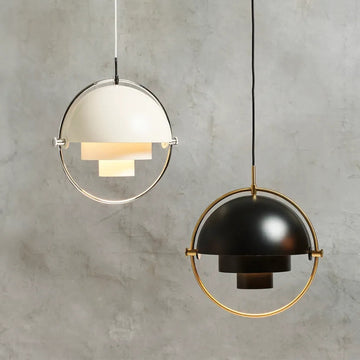 LumoGlide – Adjustable Multilayer Dome Pendant Light