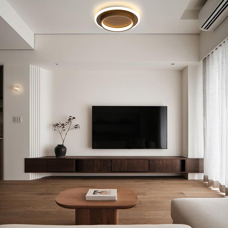 LumoNuvio - Round Metal Acrylic LED Hallway Ceiling Lights