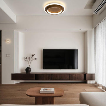 LumoNuvio - Round Metal Acrylic LED Hallway Ceiling Lights