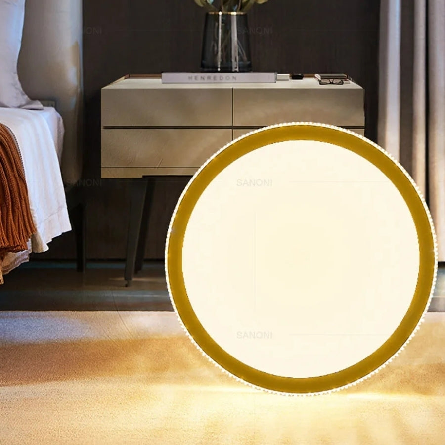 LumoRing - Crystal Ring LED Flush Mount Ceiling Lights