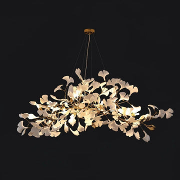 LumoraTree – Branch Leaf Chandelier Pendant Light