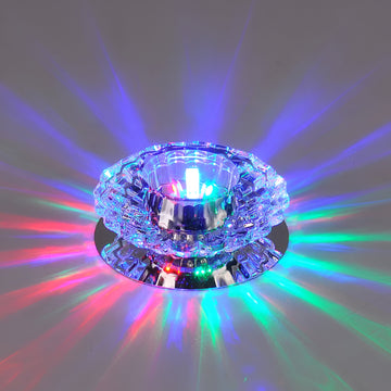 LustraHalo – Modern Crystal Ceiling Light Fixture