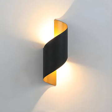 LuxeTwist - Outdoor Up and Down LED Wall Light