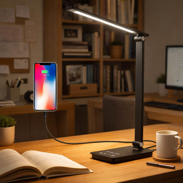NightGlow – Adjustable Touch Desk Lamp
