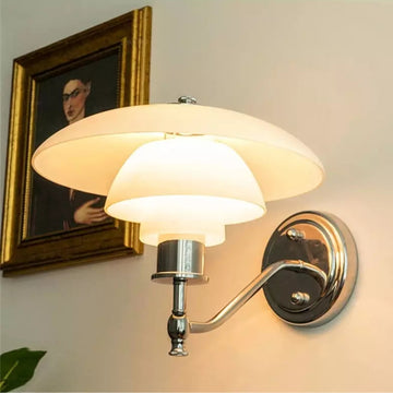 OpaLuma - Vintage Glass Wall Sconce Light