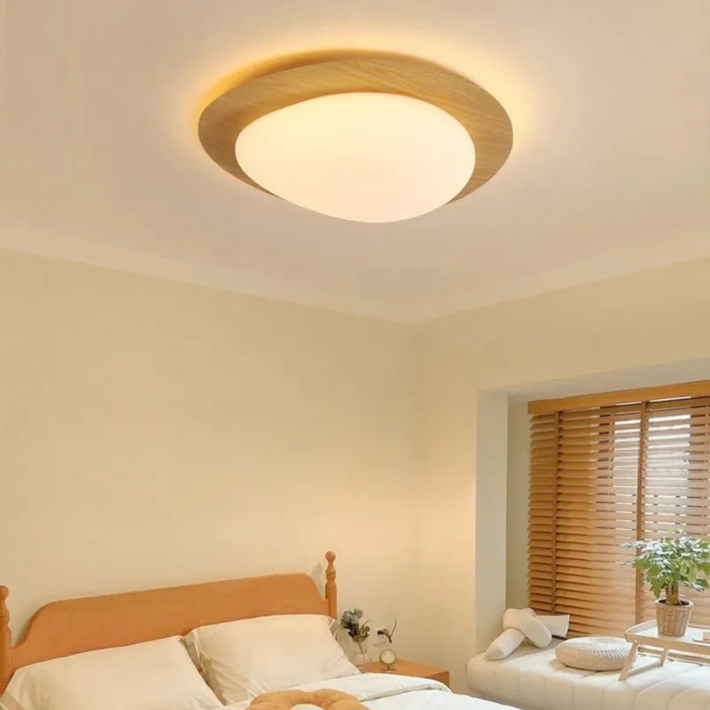 PebbleGlow - Modern Pebble LED Flush Ceiling Light
