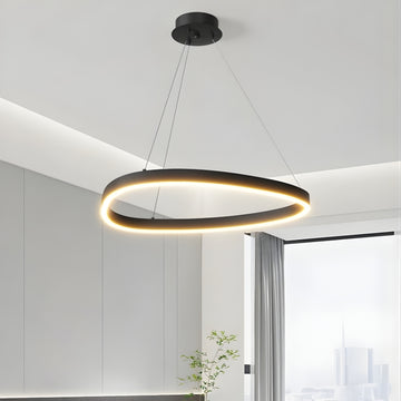 RingHalo - Industrial LED Circular Chandelier Light