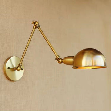 RusticFlex – Adjustable LED Swing Arm Wall Lamp