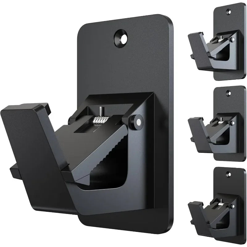 Adhesive No-Drill Curtain Rod Brackets – 30 lb Capacity