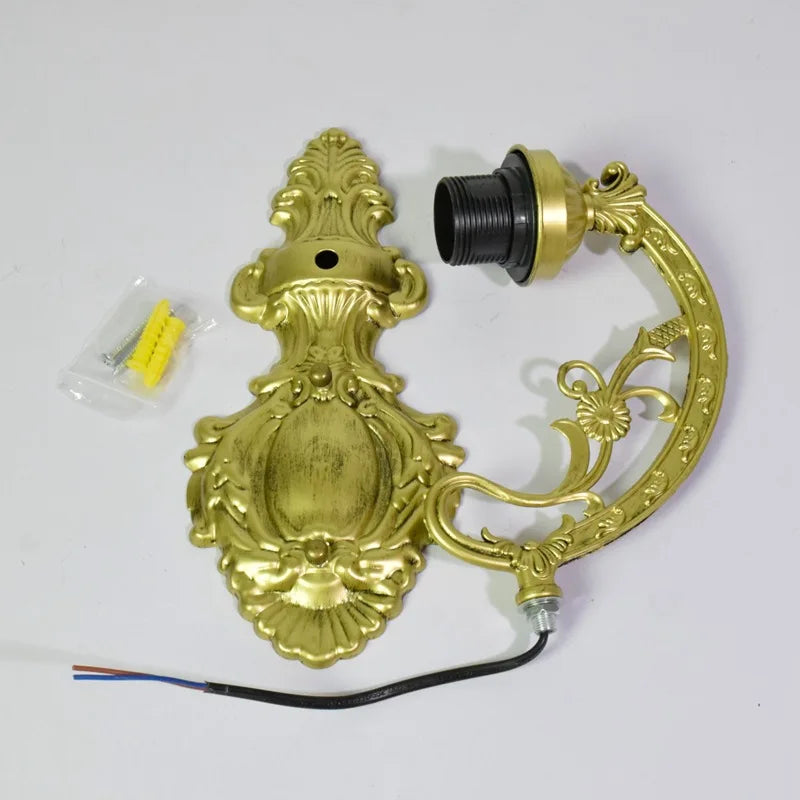 Tiffany Stained Glass LED Wall Sconce for Indoor Decor