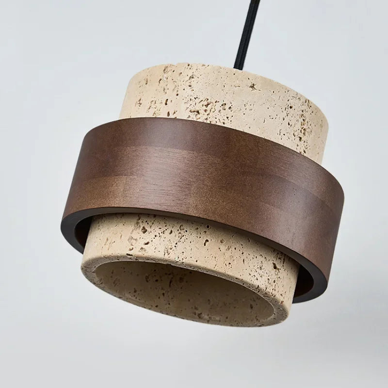 Stone Pendant Light for Bedroom and Bar – LED E27