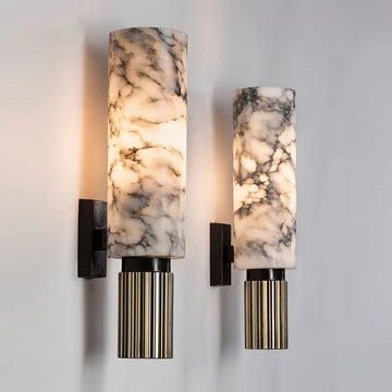 MarmoVista Marble Wall Light – Luxury Vintage Wall Sconce
