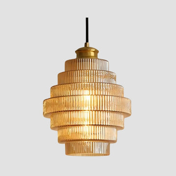 SculpturalLumi - Vintage Ceiling Hanging Glass Lights