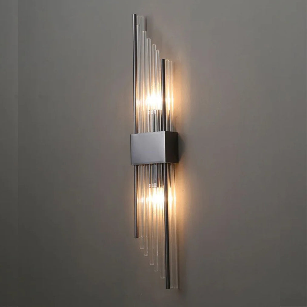 SereniLight - Contemporary Crystal LED Wall Sconce