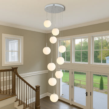 StairLustre – Nordic Hanging Staircase Chandelier Lights