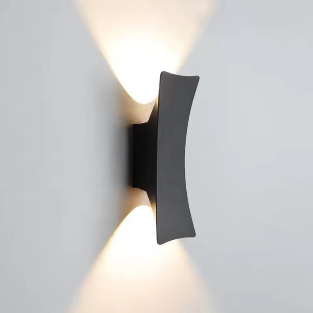 TwinCast – Waterproof Outdoor Up & Down Wall Light